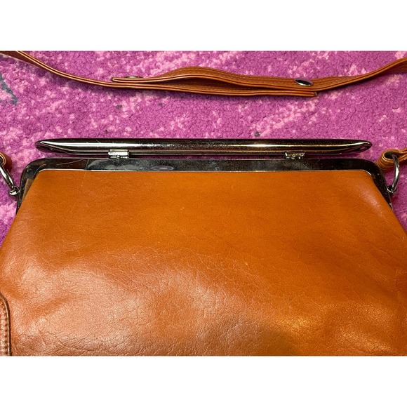 1970s Ruth Saltz Tan Leather Handbag - Picture 3 of 9